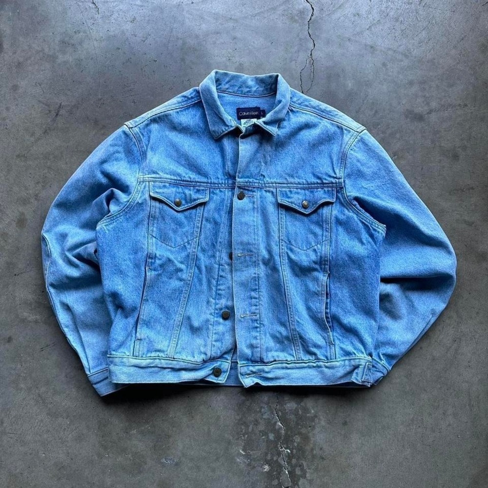 Calvin Klein denim jacket - Picture 2 of 7